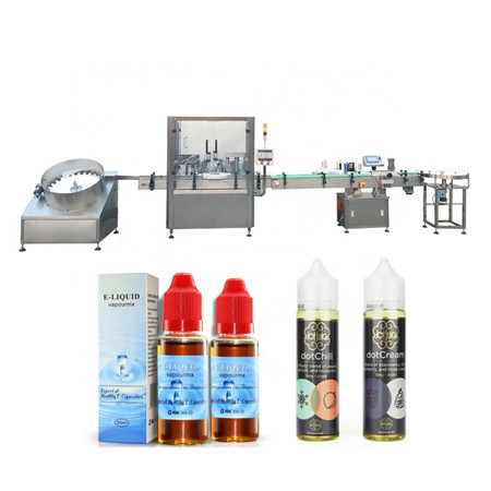 經濟型小體積電磁齒輪泵液體灌裝機，用於果汁油E液2-100Ml