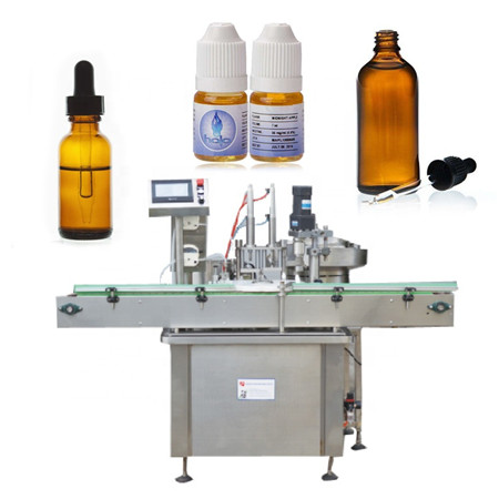 中國工廠自動 PVC/PE 塑料瓶蚊子化學品 5-50Ml 液體灌裝機
